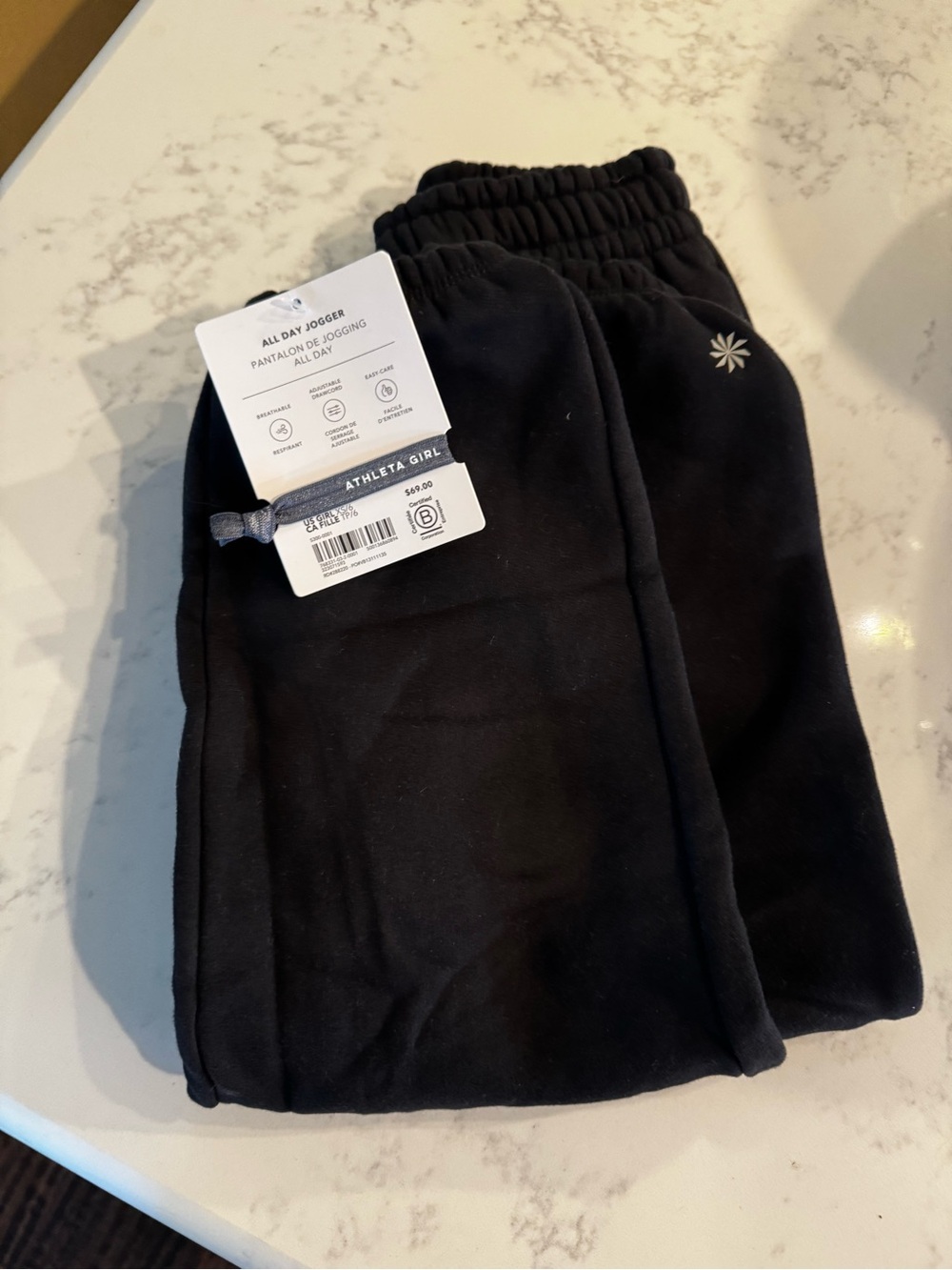Athleta Girl All Day Joggers - Black
